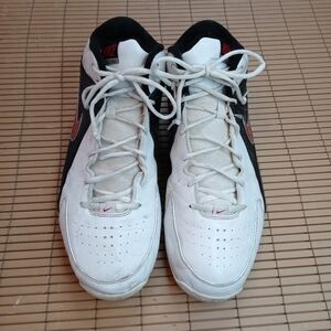 Nike Air Visi Pro Basketball Black White Red Athletic Sneakers Shoes Mens 12. 20